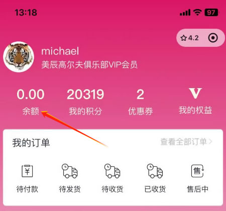 会员充值和余额支付流程(图1)