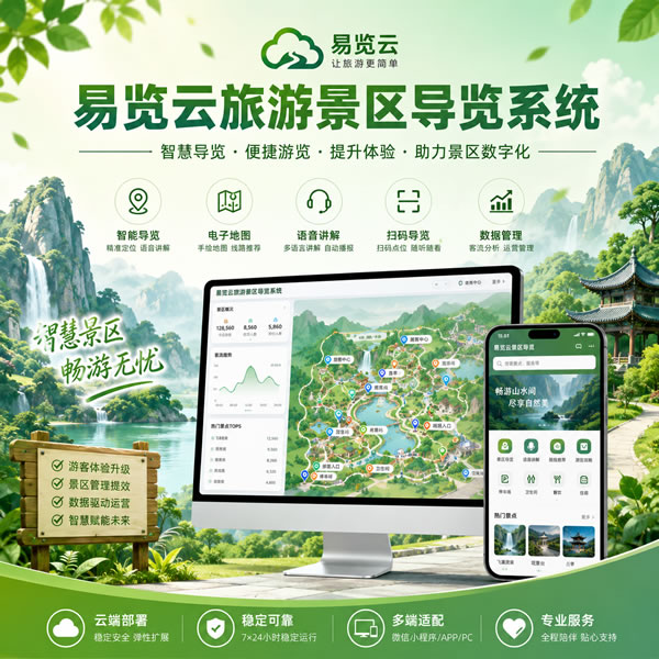 为什么推荐易览云全域旅游saas系统(图1)